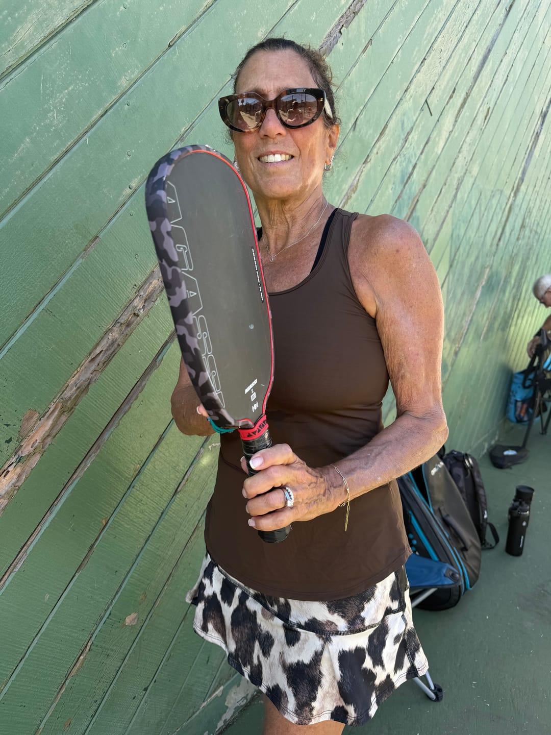 Customer photo review of Blackout Camo Edge Tape (3 pack) - Pickleball Paddle Edge Tape