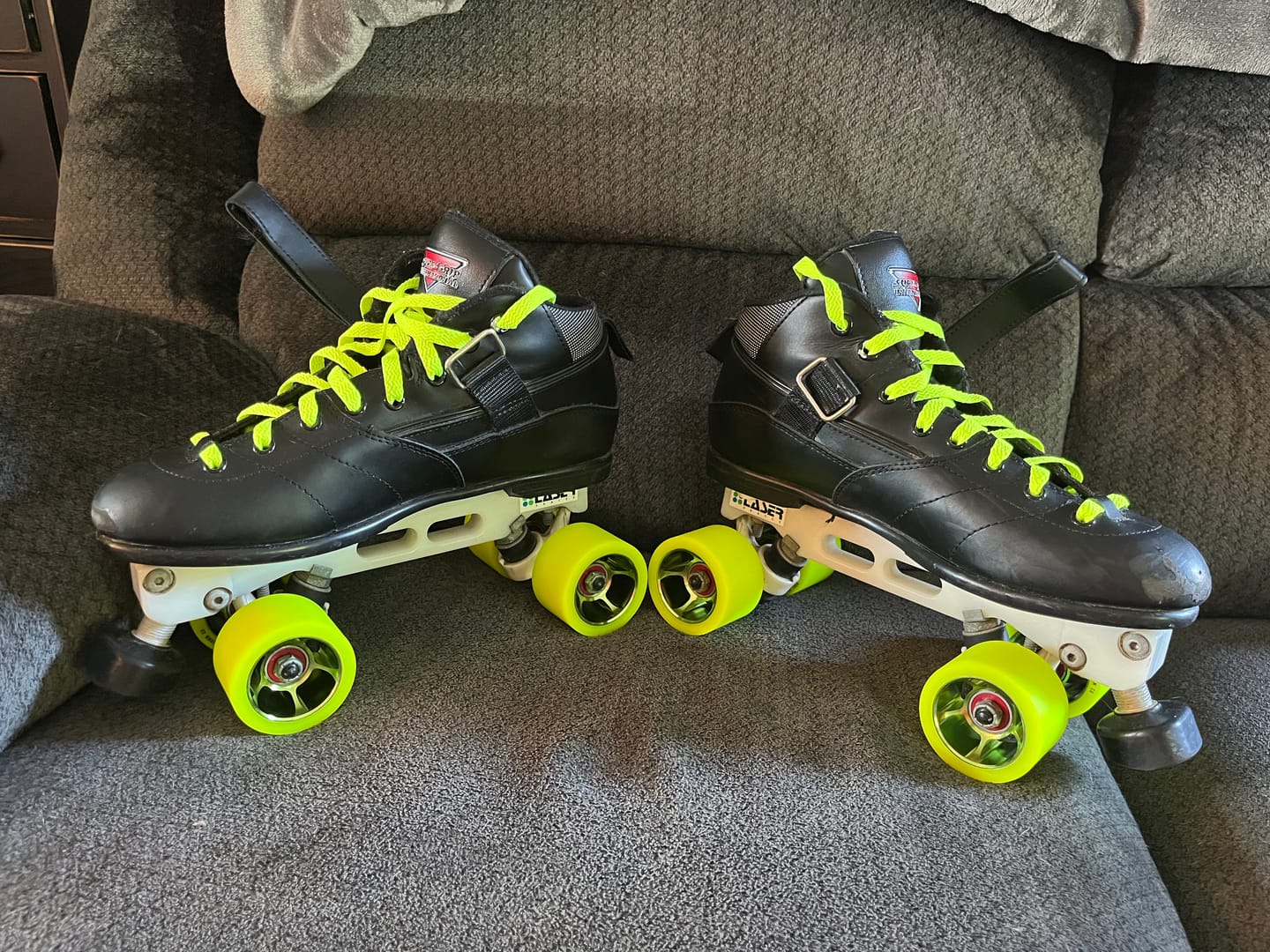 Customer photo review of Royal Assassin Roller Derby Wheels
