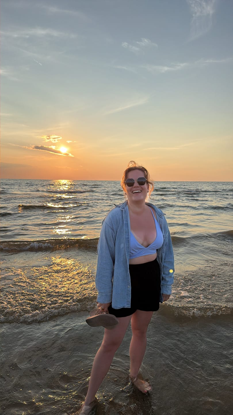 Customer photo review of 'Uplift' Plunging Bikini Top