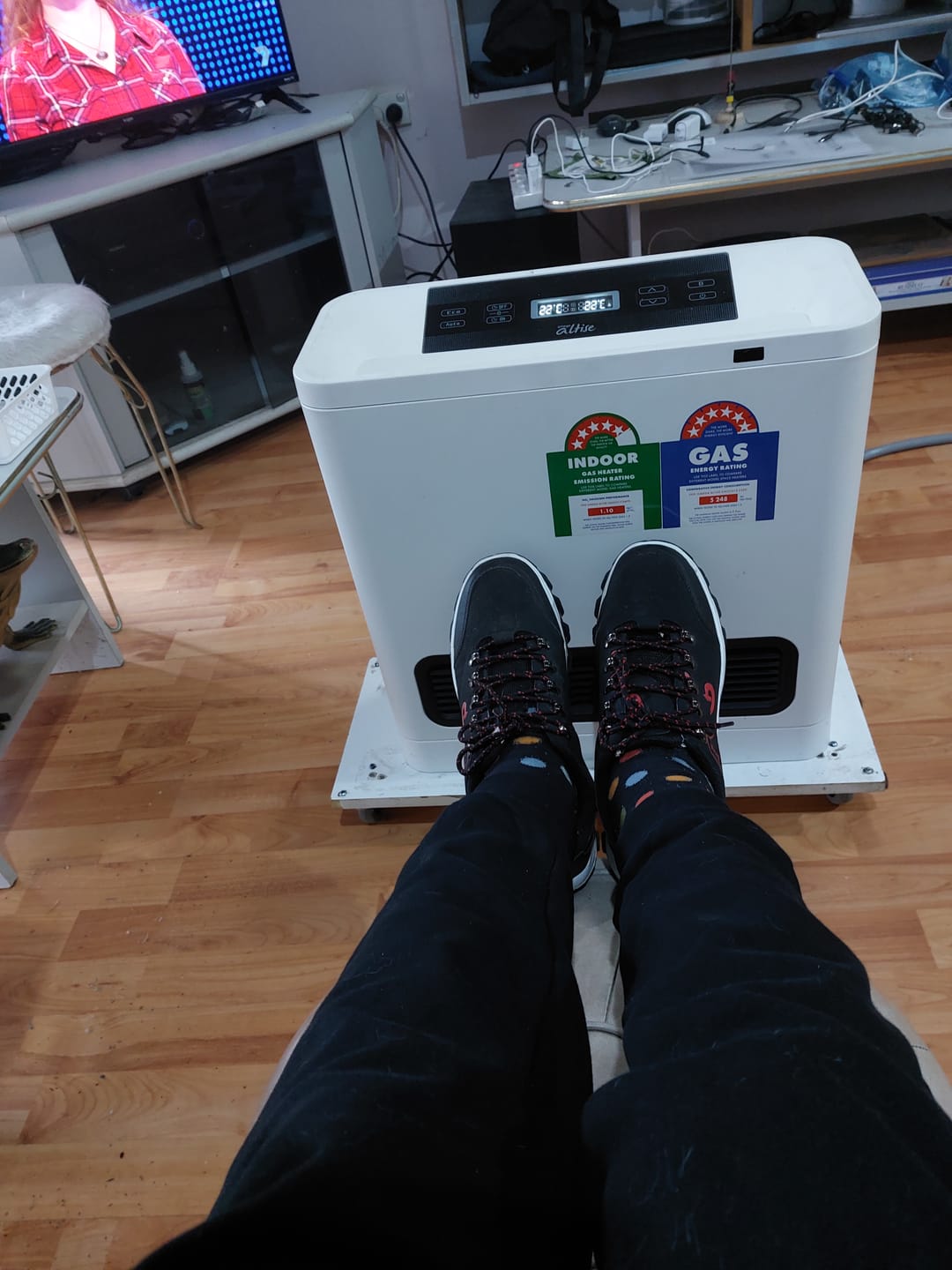 Customer photo review of IAN™ | ORTHOPEDIC WALKING SHOES FOR MEN