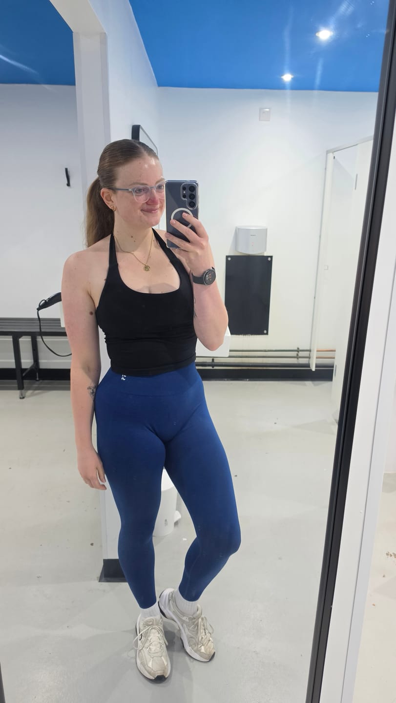 Customer photo review of Miss Sapphire Leggings