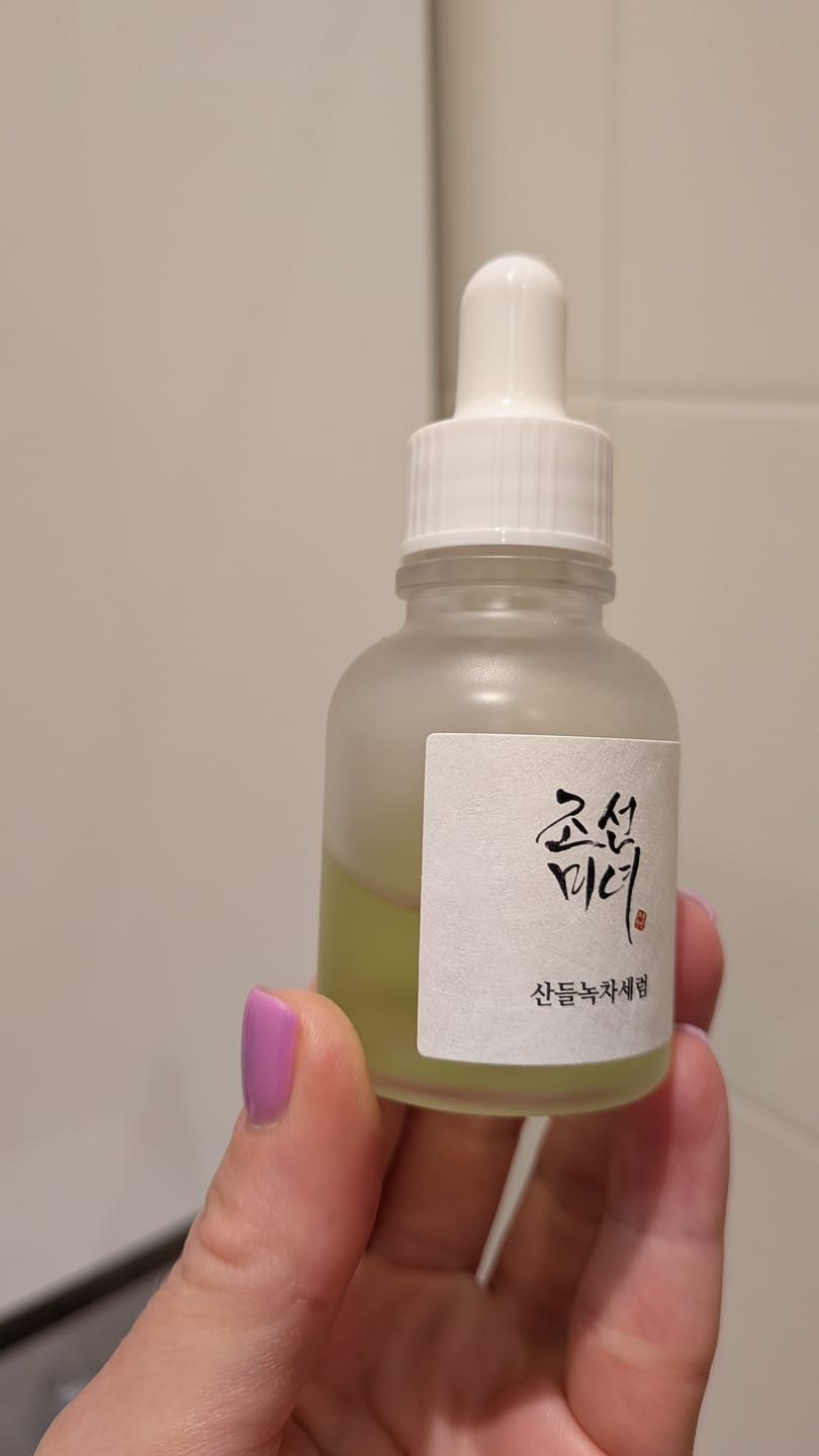 Customer photo review of Nomierinošs serums Beauty of Joseon Calming Serum Green Tea+Panthenol