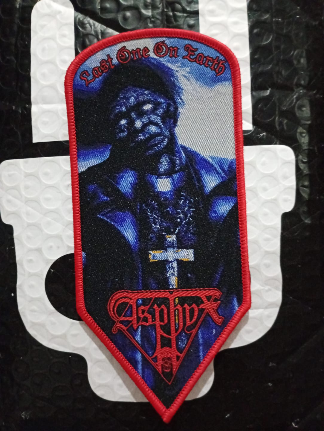 Customer photo review of Asphyx - Last One On Earth - Patch