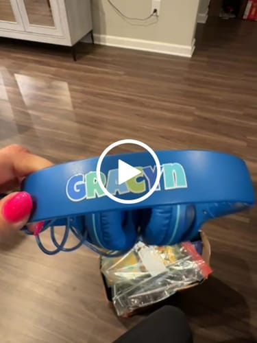 Customer video review of UV DTF Transfers Upload Your Gang Sheet