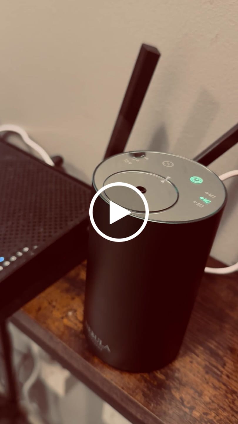 Customer video review of Nebula Waterless Diffuser - Portable & Rechargeable