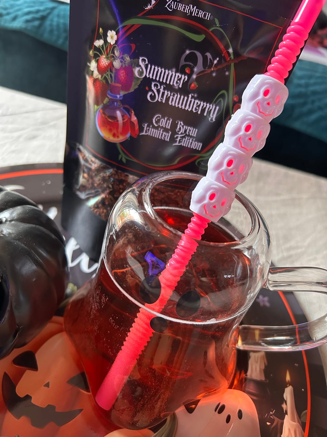 Customer photo review of Geister-Tasse aus Glas