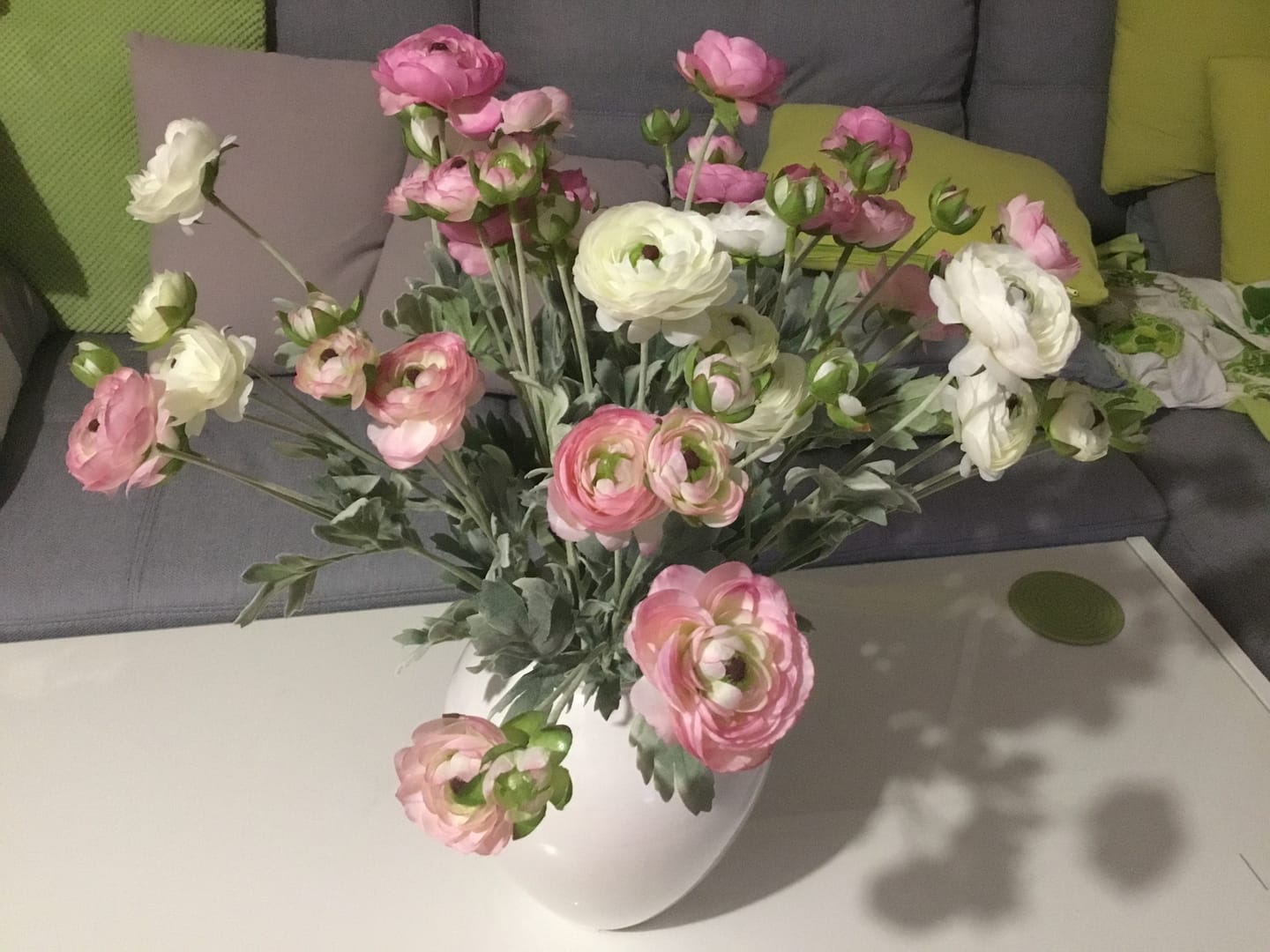 Customer photo review of Arrangement de Renoncules