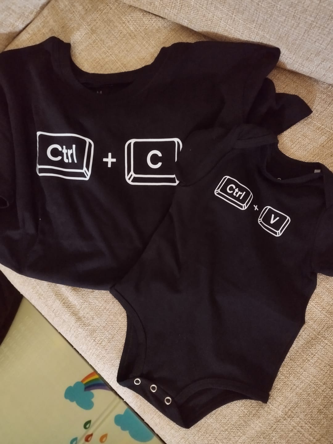 Customer photo review of Camiseta dia dos pais - Ctrl + C