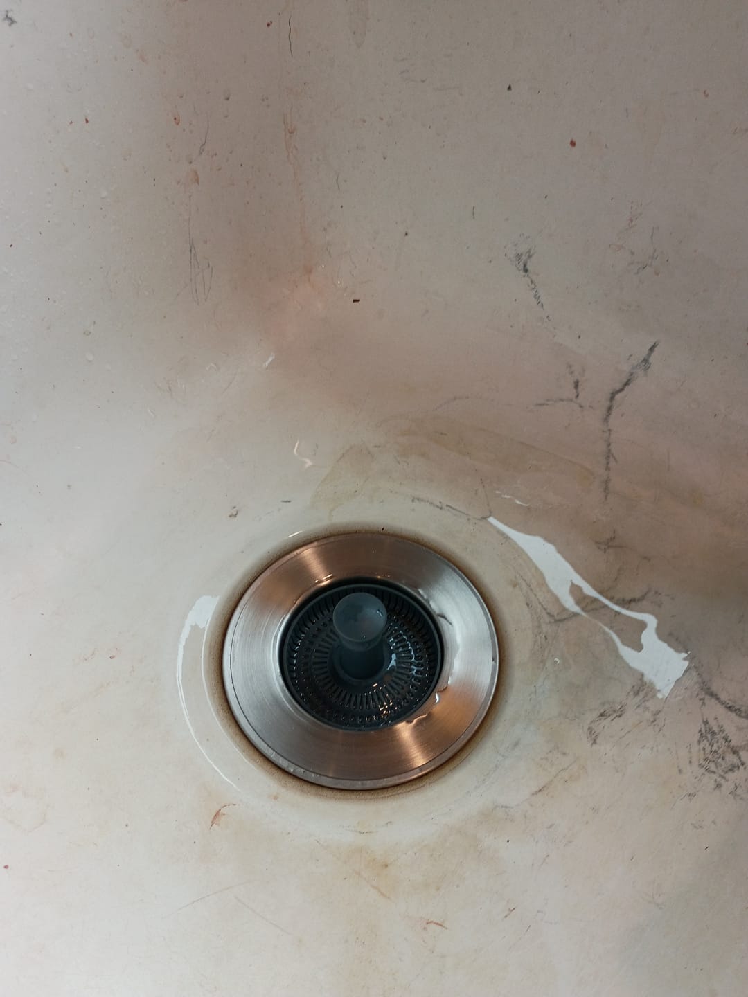 Customer photo review of Drain Hero™ 3-in-1 Kitchen Sink Strainer, Stopper & Basket – Stainless Steel, Anti-Clog, Dishwasher Safe