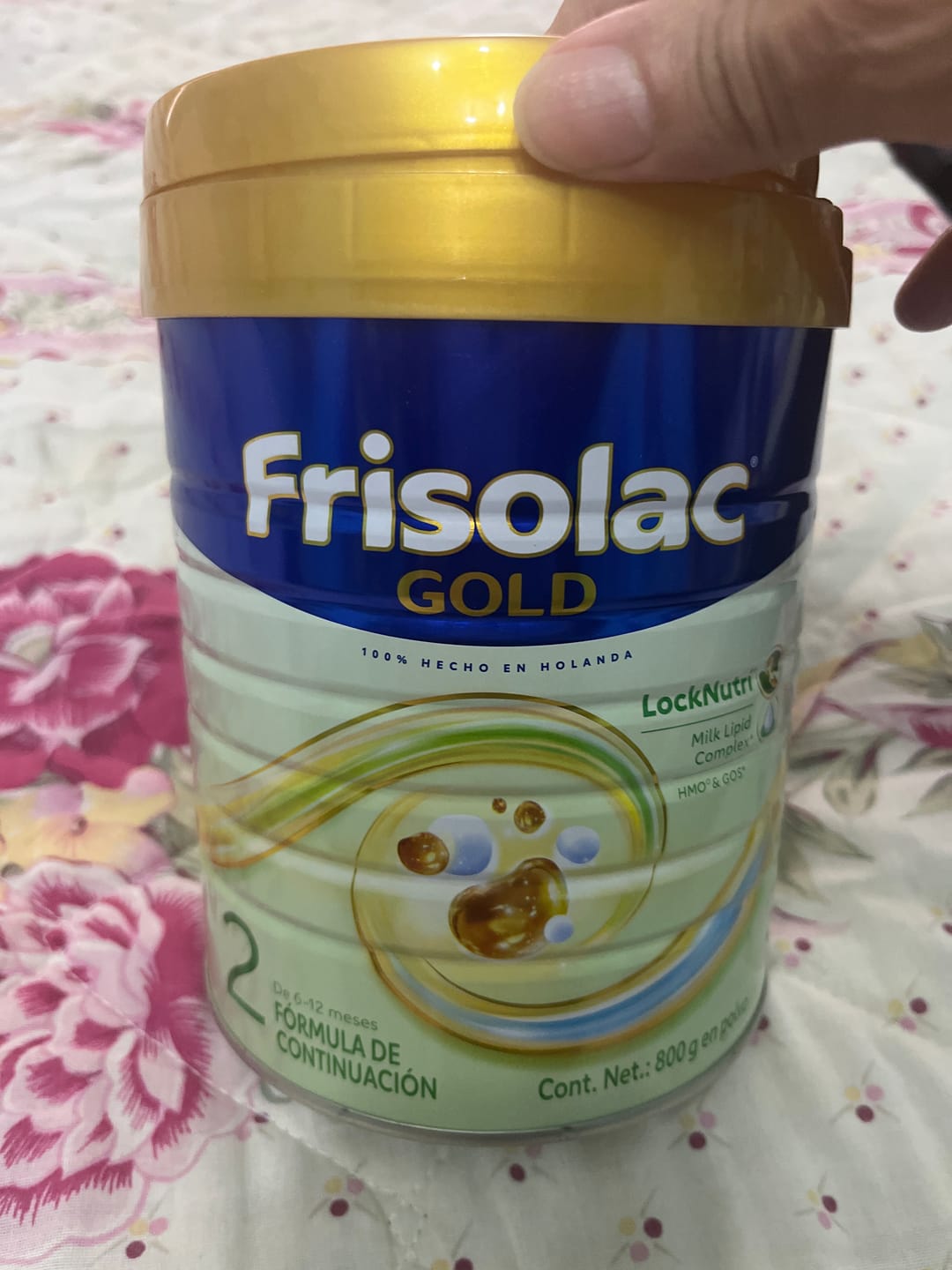 Customer photo review of Frisolac Gold 2 Pack C/ 1.6 Kg