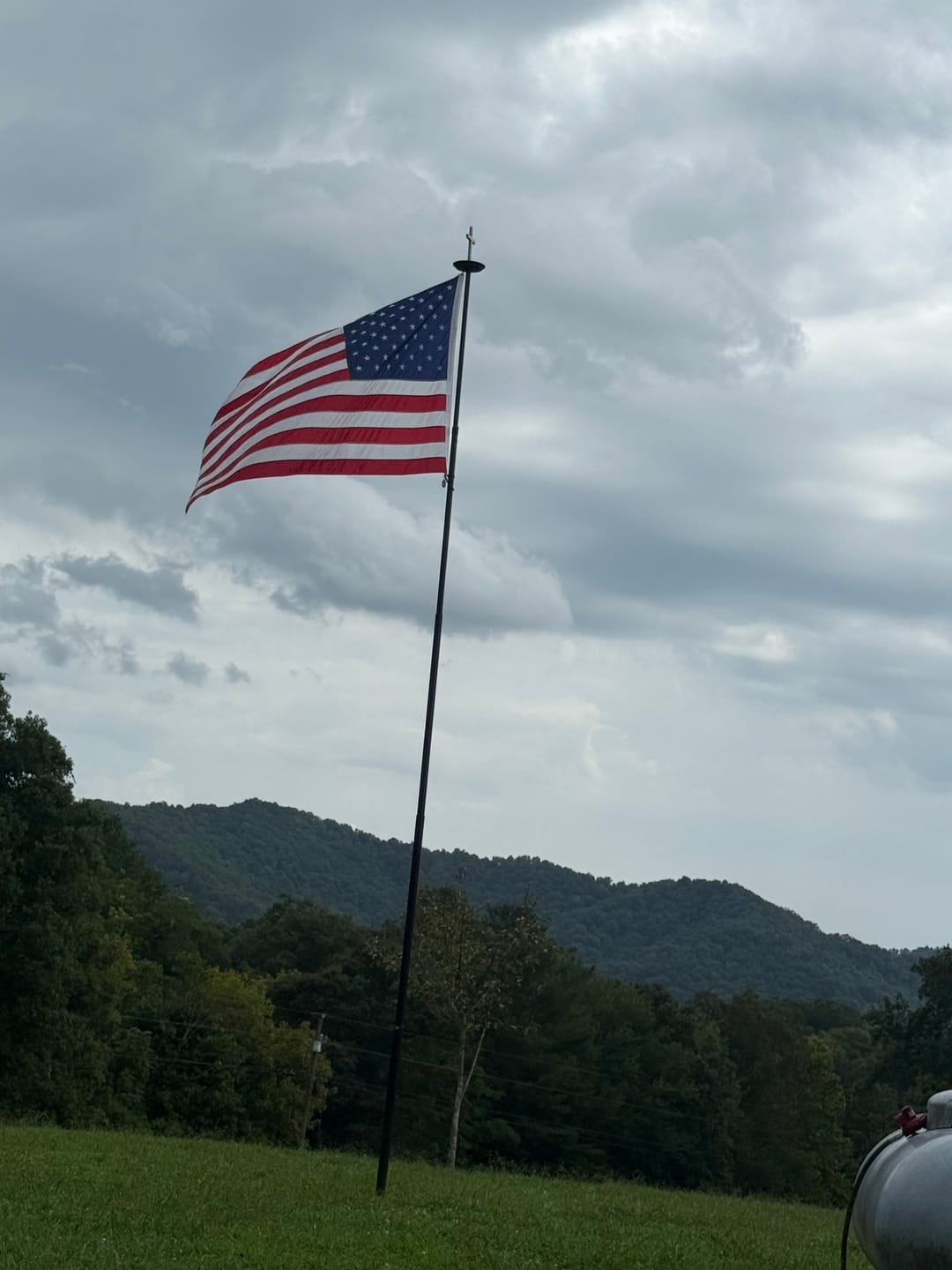 Customer photo review of 5' x 8' American Flag