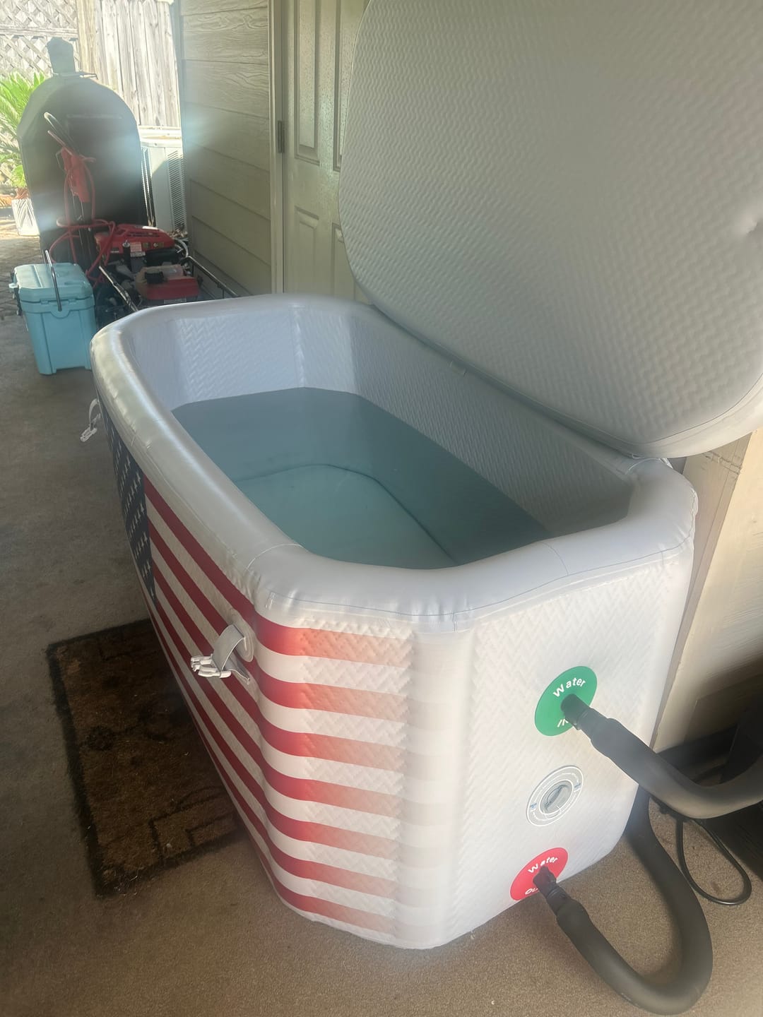 Customer photo review of 1/2 HP Universal Cold Plunge Chiller
