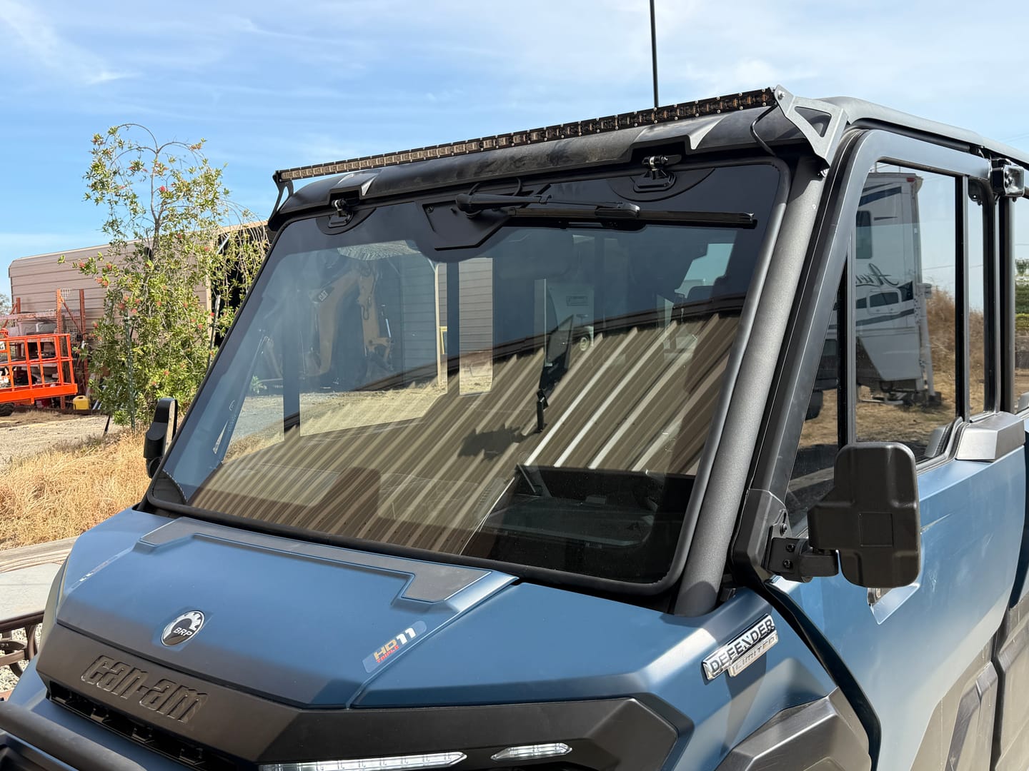 Customer photo review of Glass Tip-Out Windshield