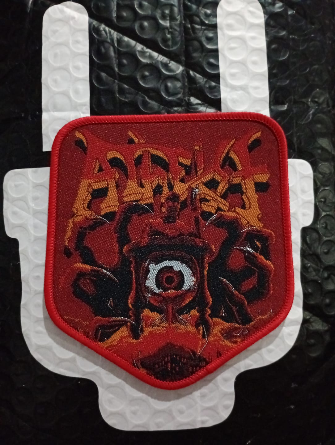 Customer photo review of Atheist - On They Slay - Patch