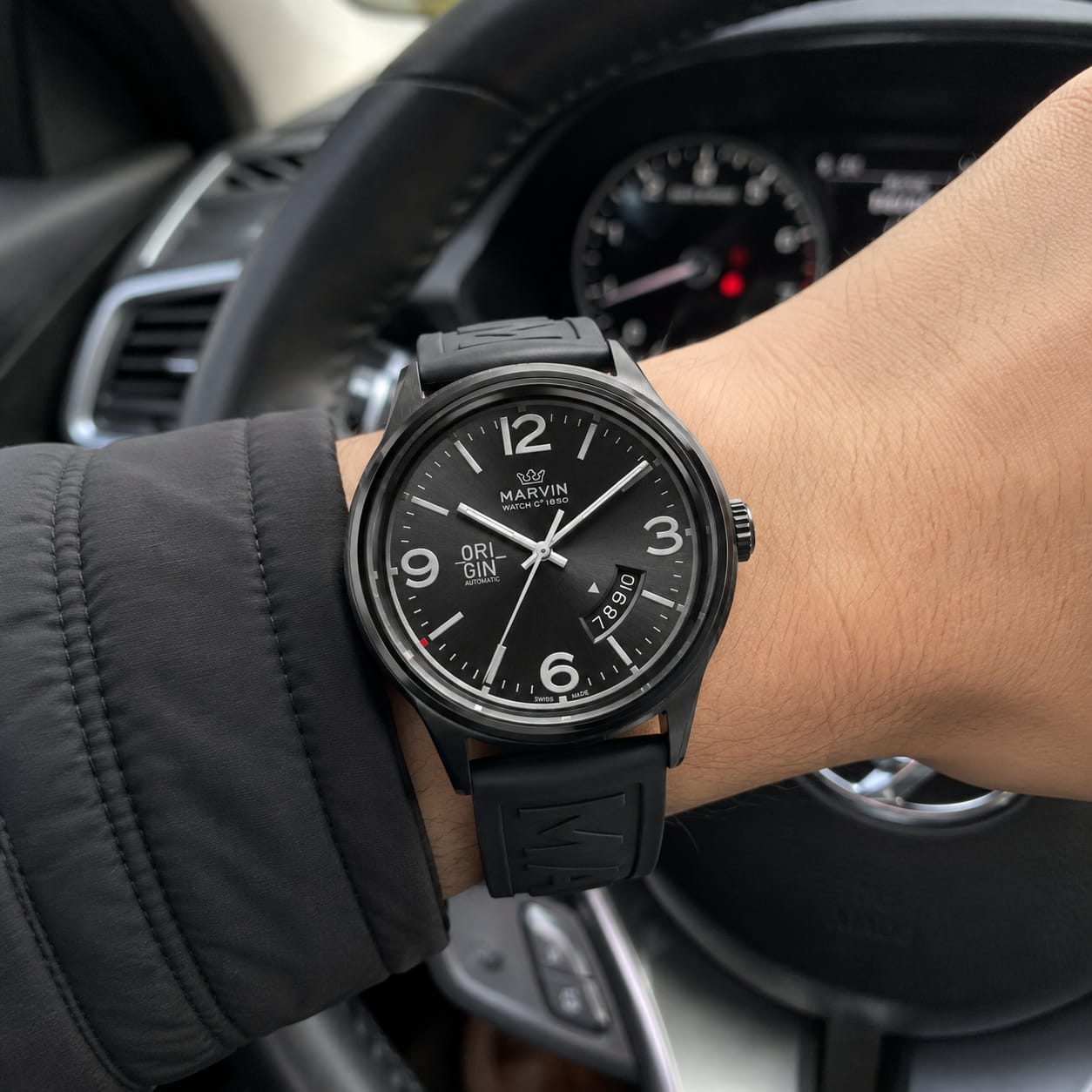 Customer photo review of Origin Black Warrior Automatic