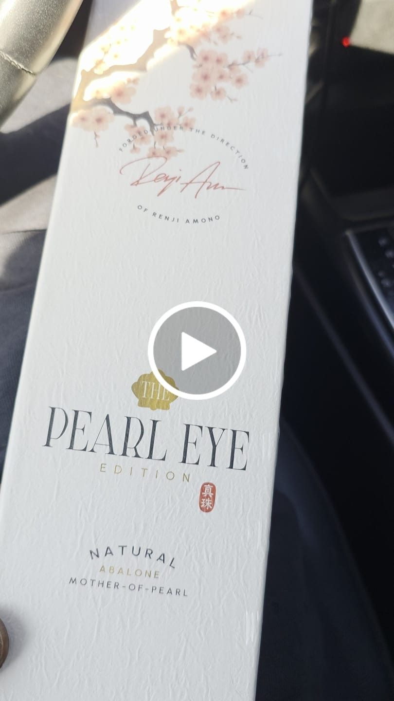 Customer video review of The Pearl Eye Edition – Signature Knife by JIKKO®