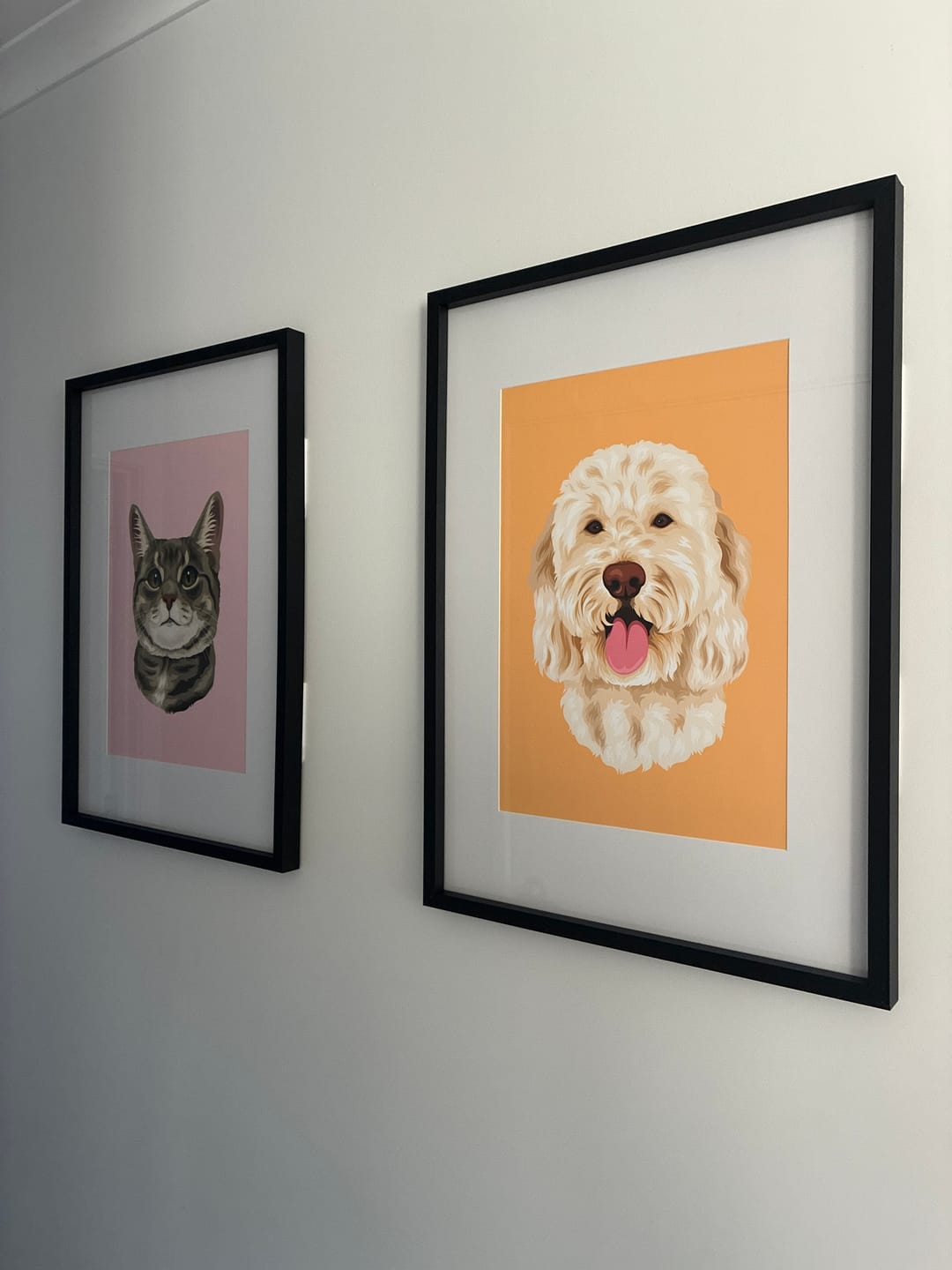 Customer photo review of Pet Portrait