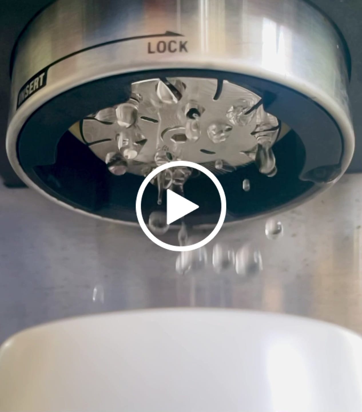 Customer video review of High Diffusion Espresso Shower Screen - Breville