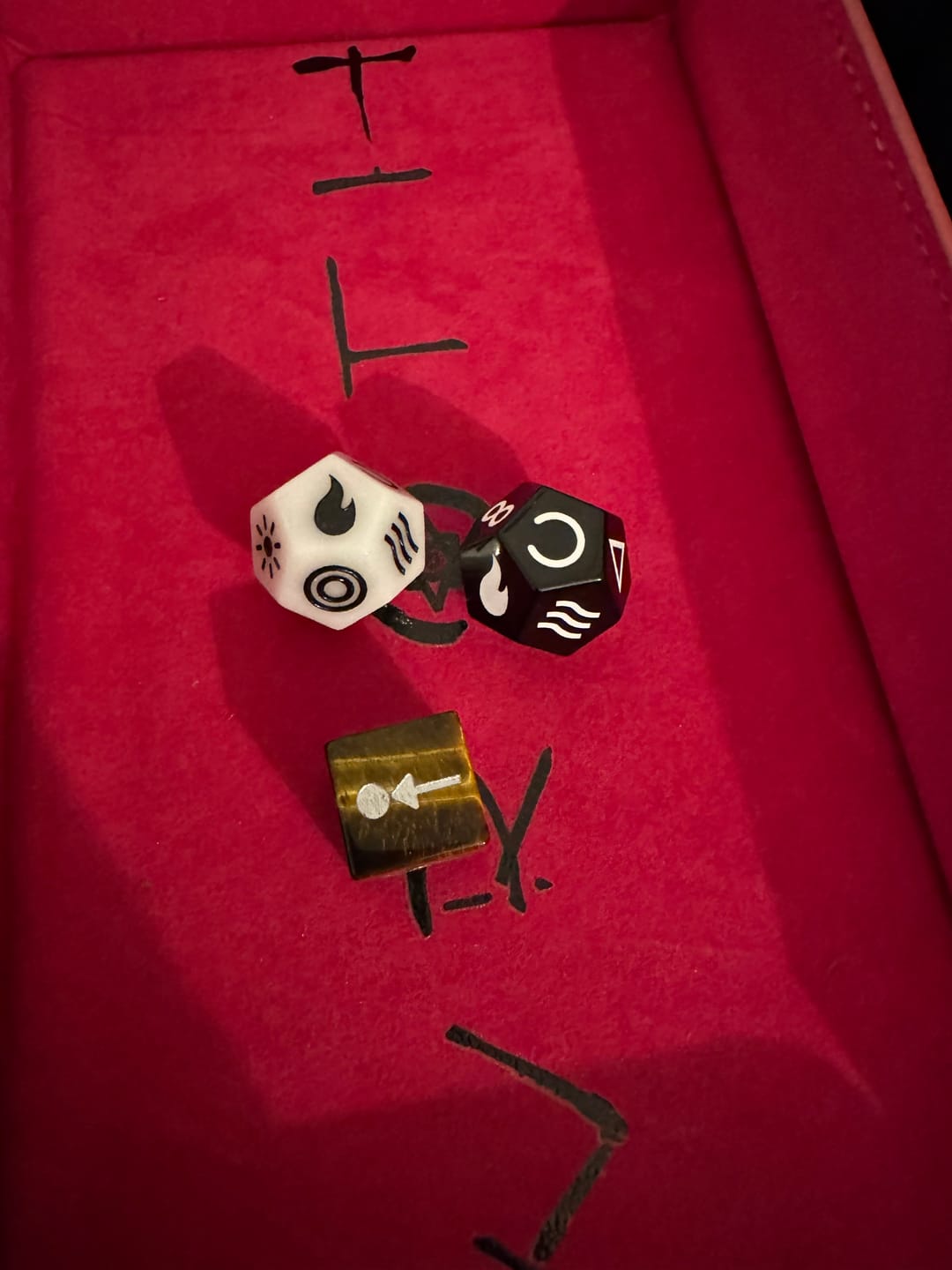 Customer photo review of Prima Materia - an alchemical oracle for solo role-playing, worldbuilding, and creative inquiry