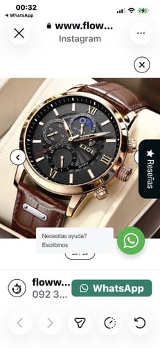 Customer photo review of Reloj Lige Premium