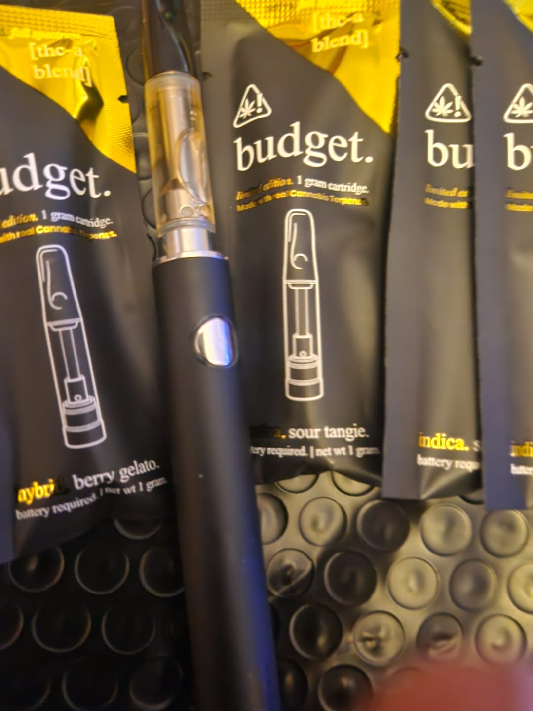 Customer photo review of 1 Gram THCA Full Spectrum Vape Cartridge | Skywalker OG - Indica