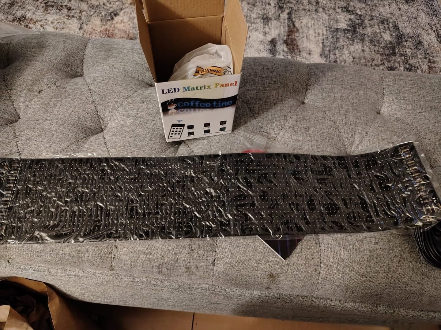 Customer photo review of BOLTHUT™ Flexible LED Matrix Panel — RGB Car Eyes, App & Remote