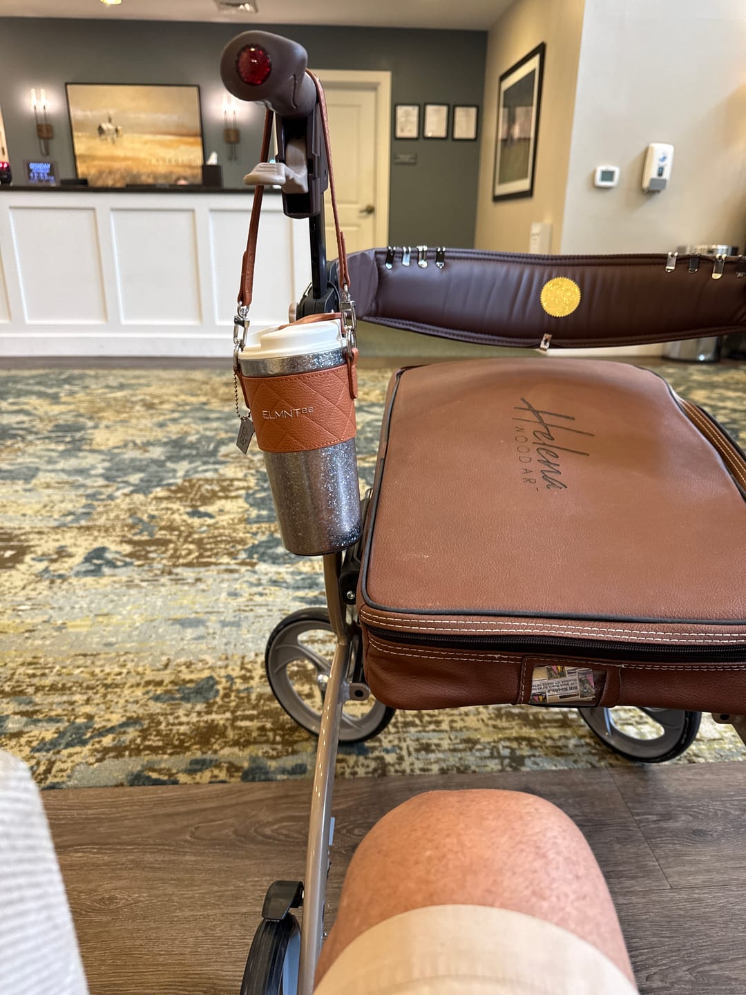 Customer photo review of 17oz Titanium Drink Vessel
