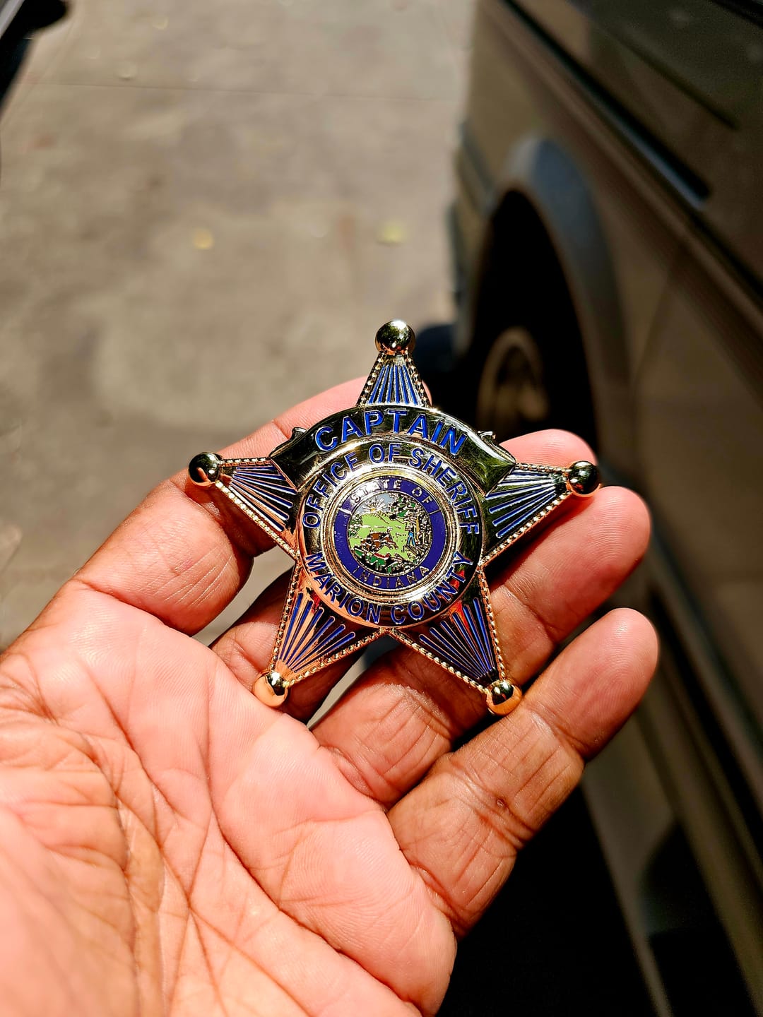 Customer photo review of Customizable Badge BA31