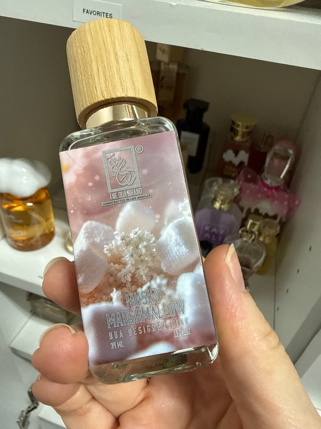Customer photo review of Musky Marshmallow