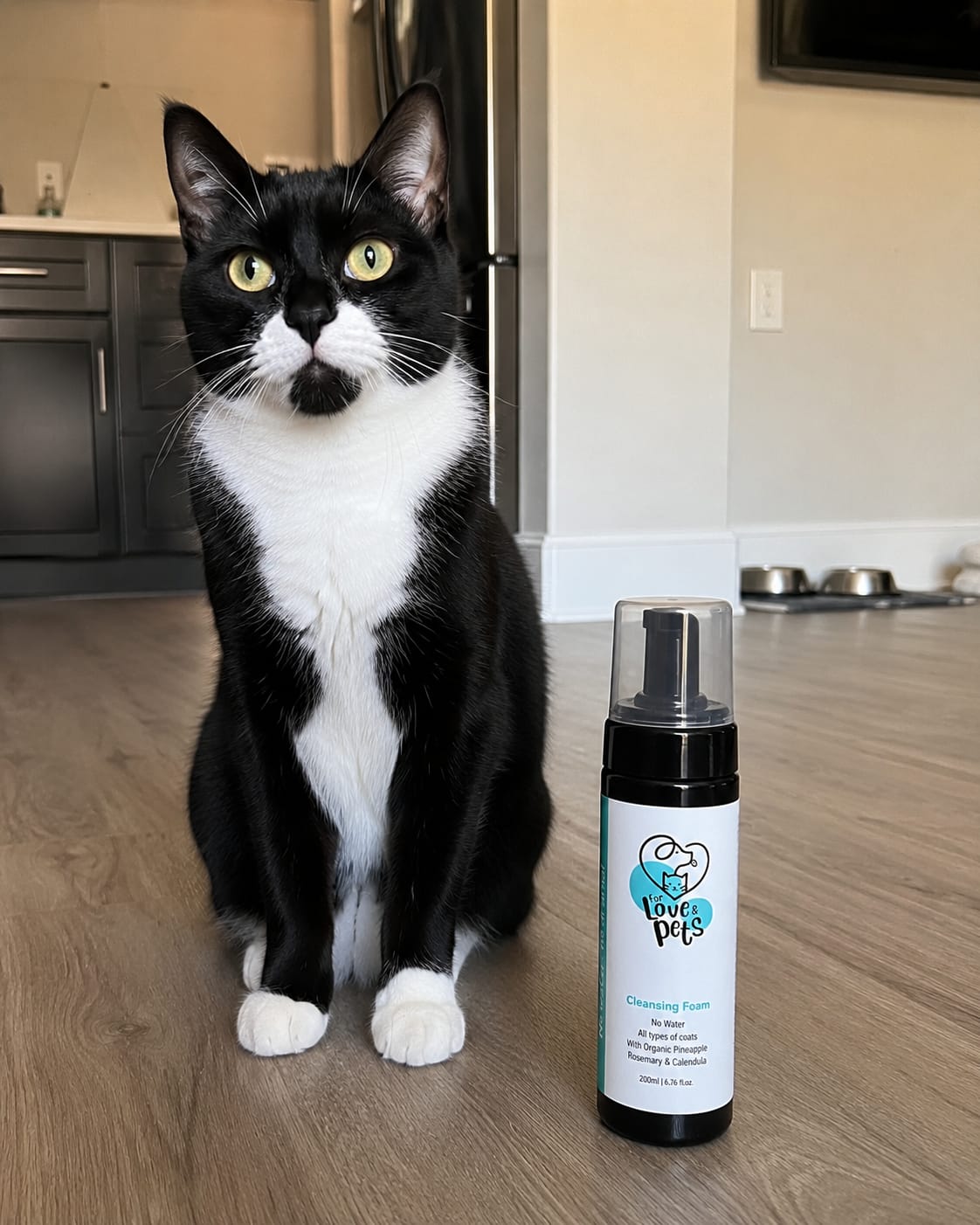 Customer photo review of Αφρός Καθαρισμού Χωρίς Νερό για Σκύλους & Γάτες - Καθαρό Τρίχωμα Χωρίς Μπάνιο