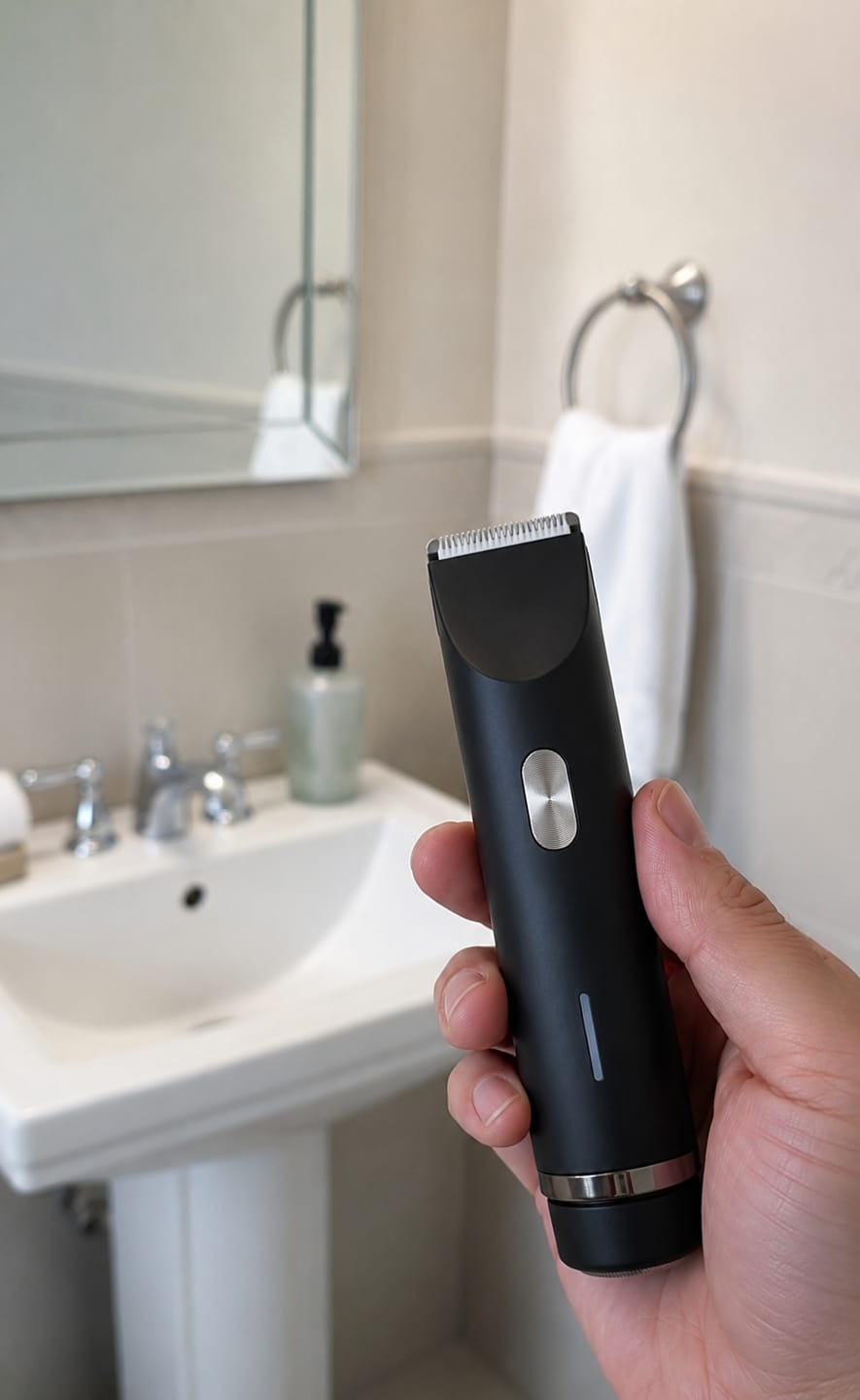 Customer photo review of Dermave™ Electric Trimmer 2.0 for Men
