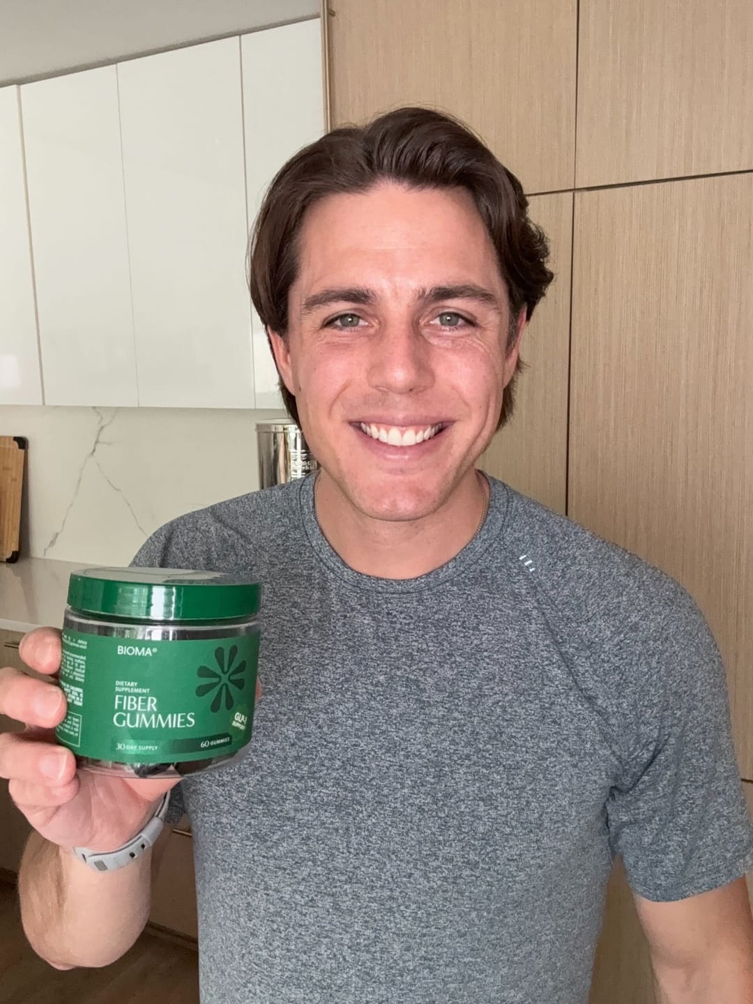 Customer photo review of Fiber Gummies