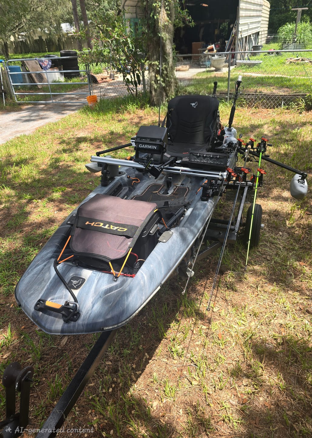 Customer photo review of YakAttack SideStage Rod Rack