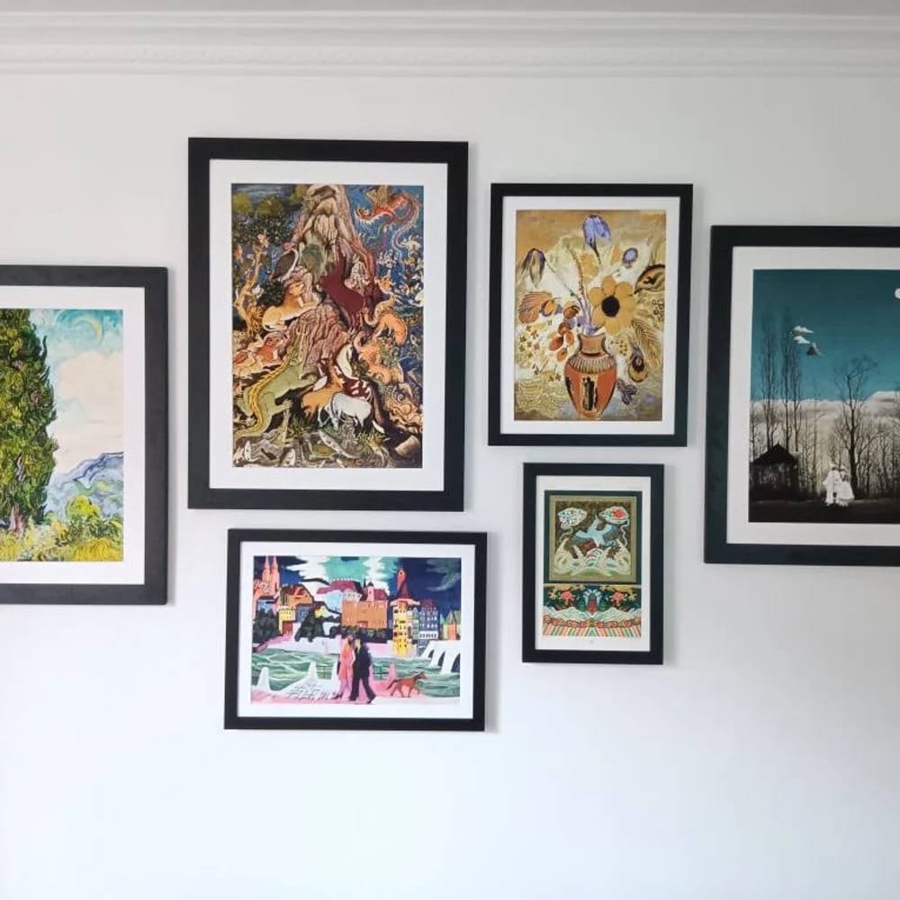 Customer photo review of The Walk in Moonlight by Henri Rousseau
