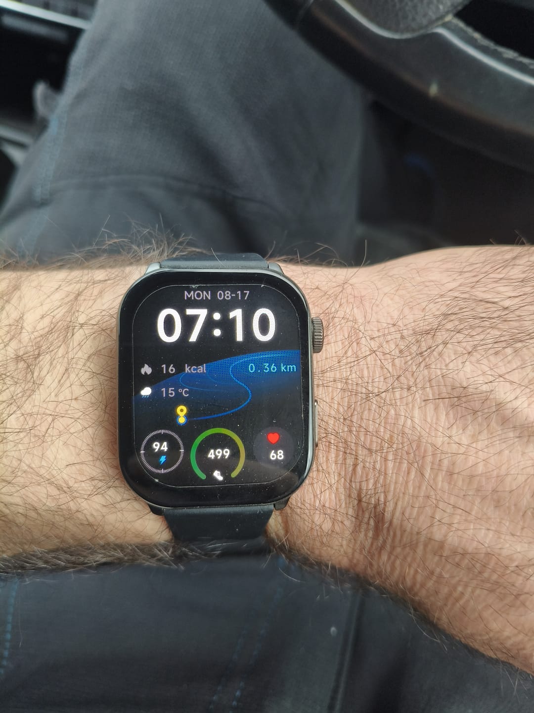 Customer photo review of Gard Pro Health Smartwatch 3