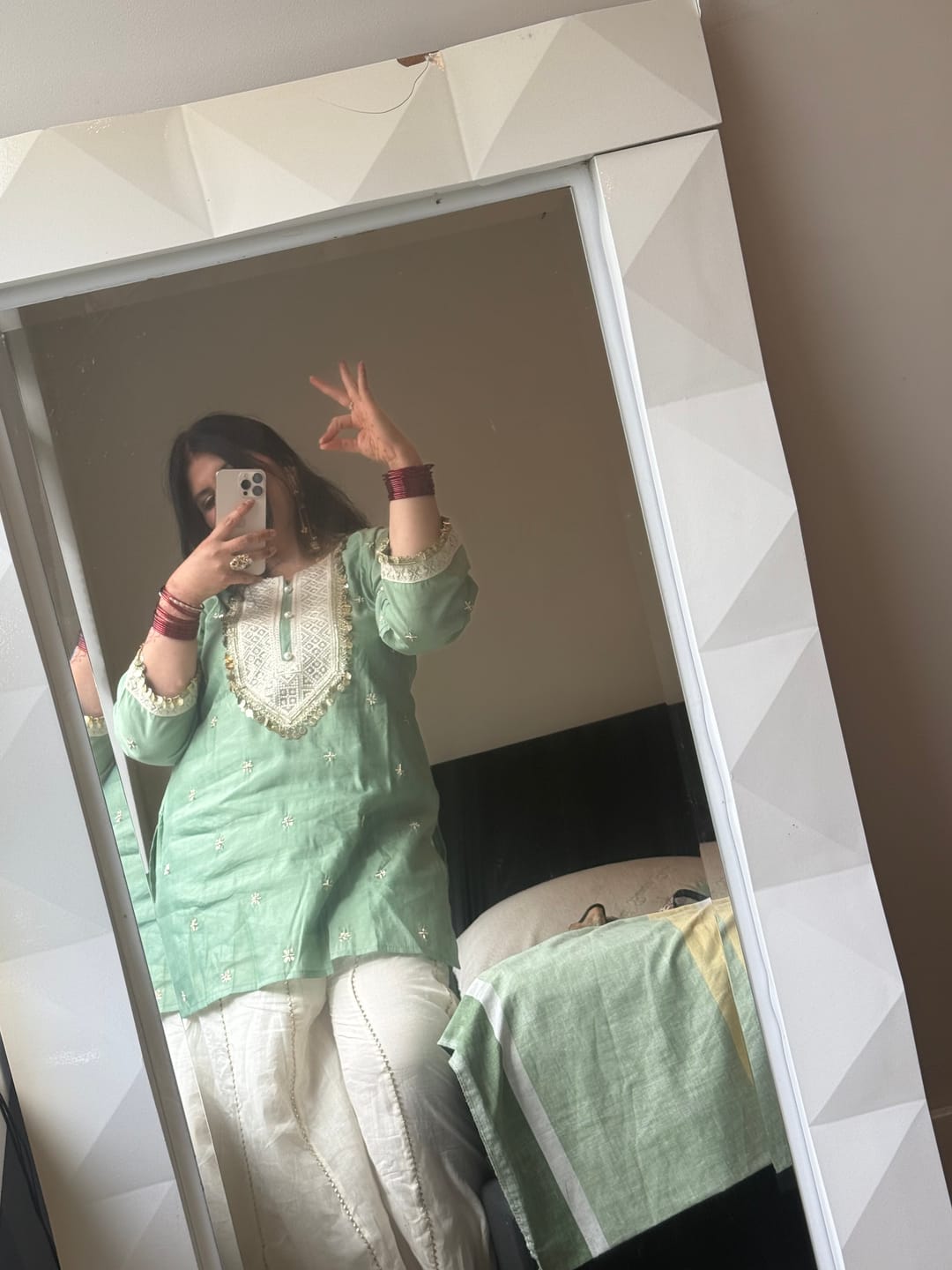 Customer photo review of “Nahika” - Three Piece set