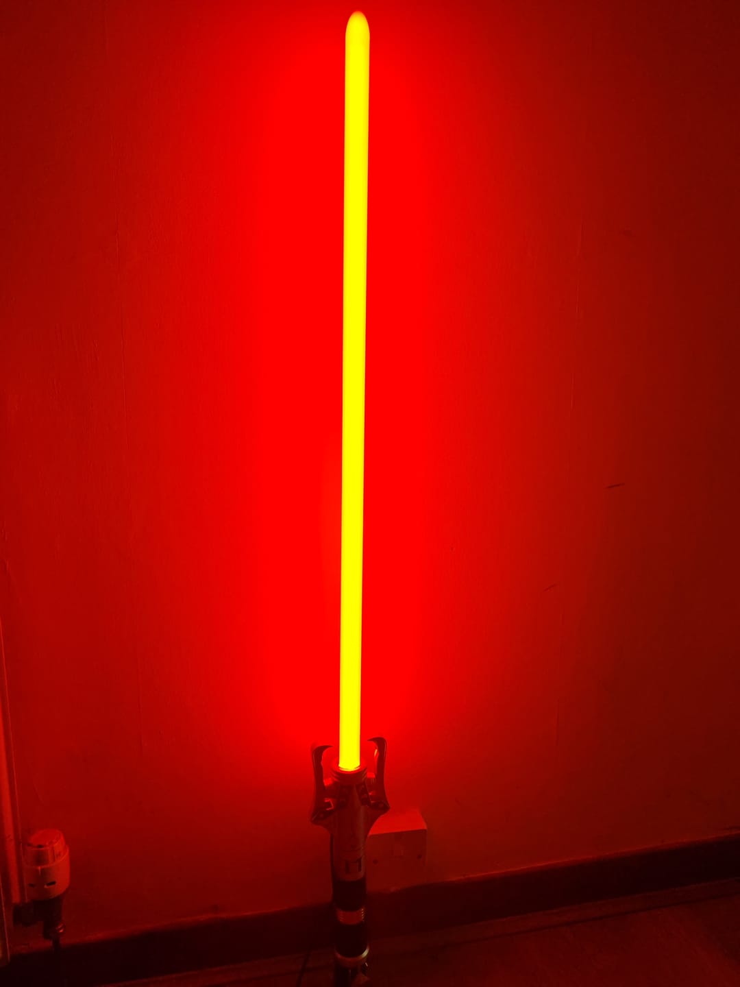 Customer photo review of Raffle: Sworn Enemies Vol. 3 – Obi-Wan Kenobi vs Anakin Skywalker Signed Xenopixel Sabers & Collector's Plaques