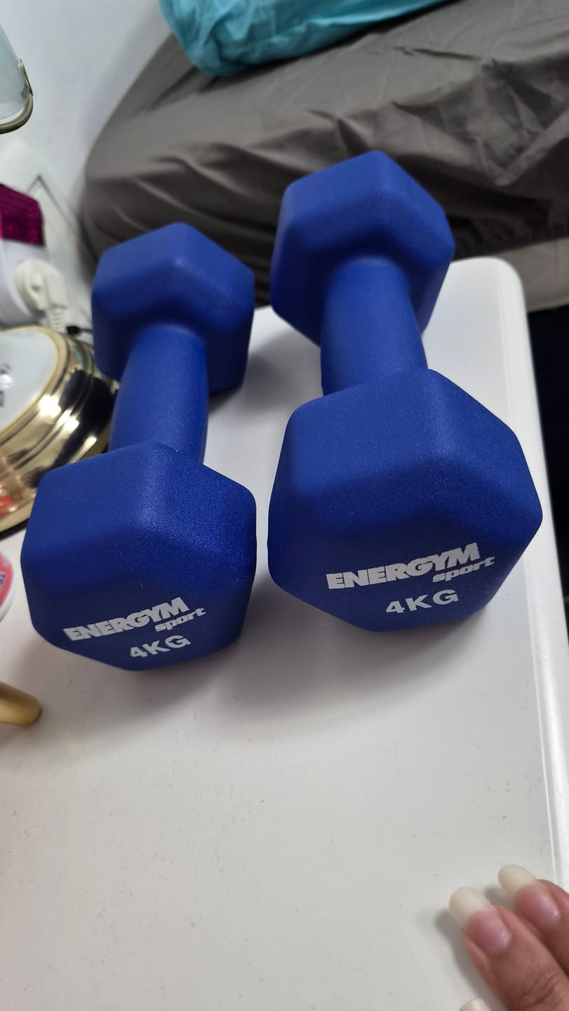 Customer photo review of משקולת יד בציפוי ניאופרן (0.5-10 ק"ג)