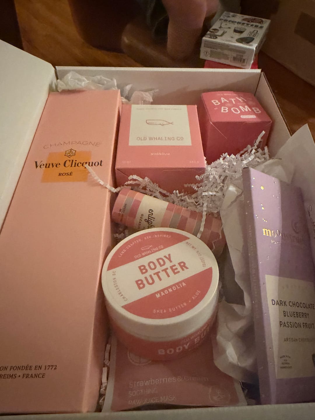 Customer photo review of The Pampered Petal Gift Box