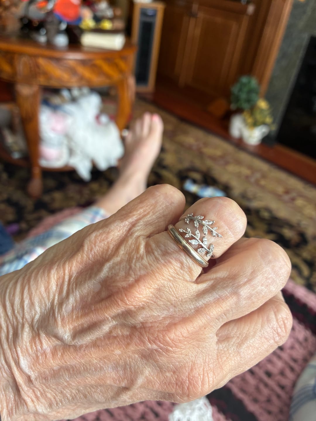 Customer photo review of Flora Ring