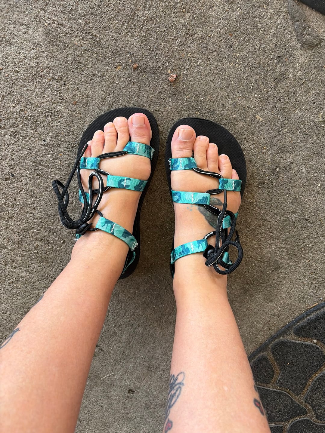 Customer photo review of Nudo II - Barefoot Sandals