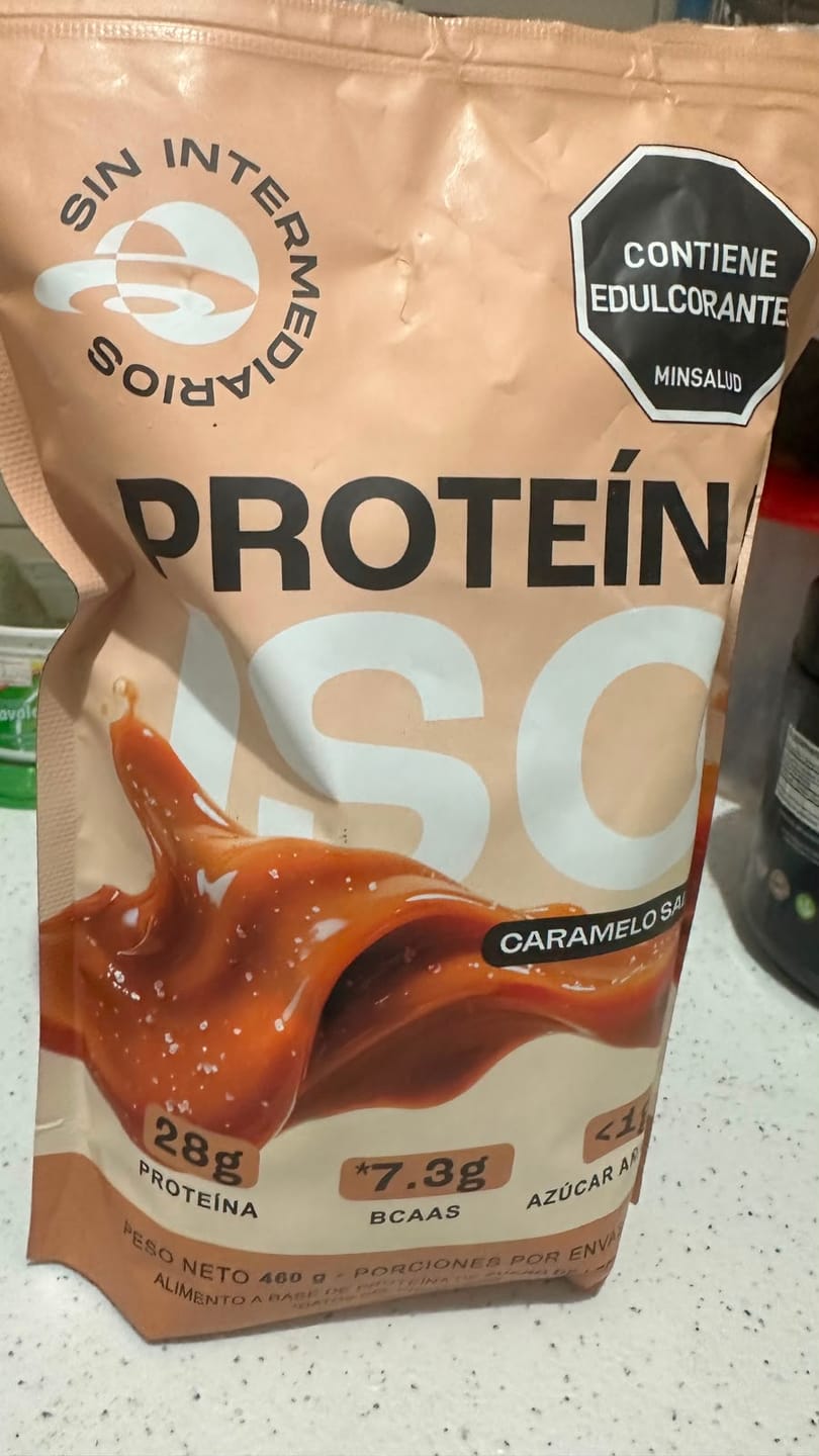 Customer photo review of Proteína Aislada ISO - Caramelo Salado