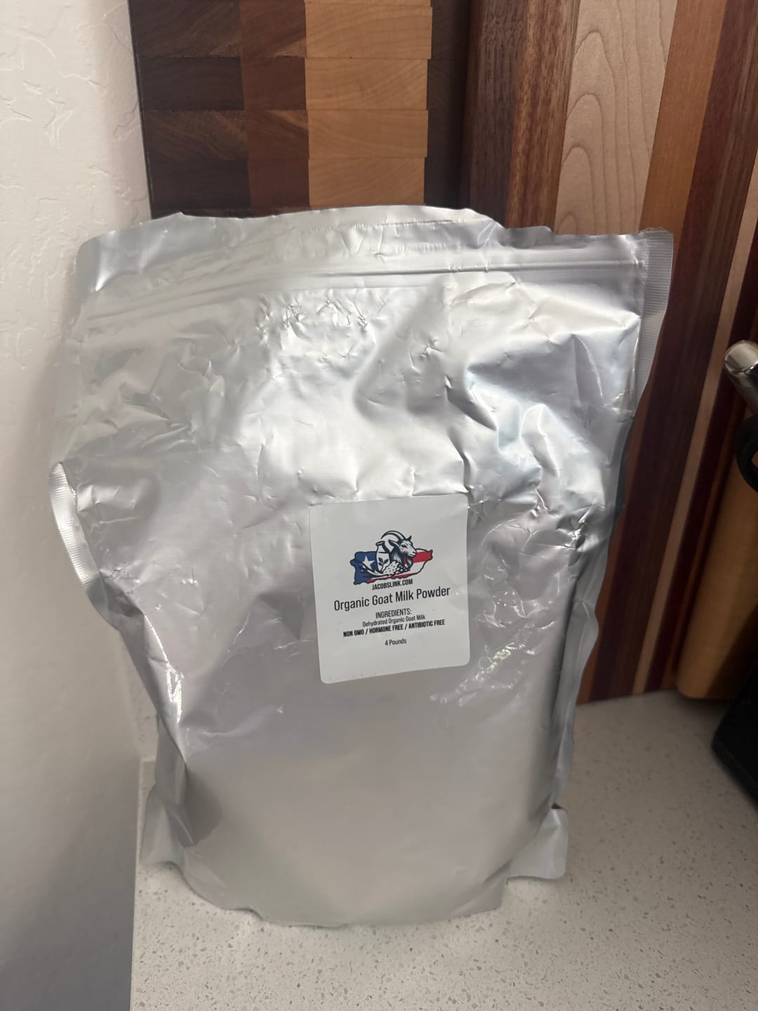 Customer photo review of Organic Goat Milk Powder