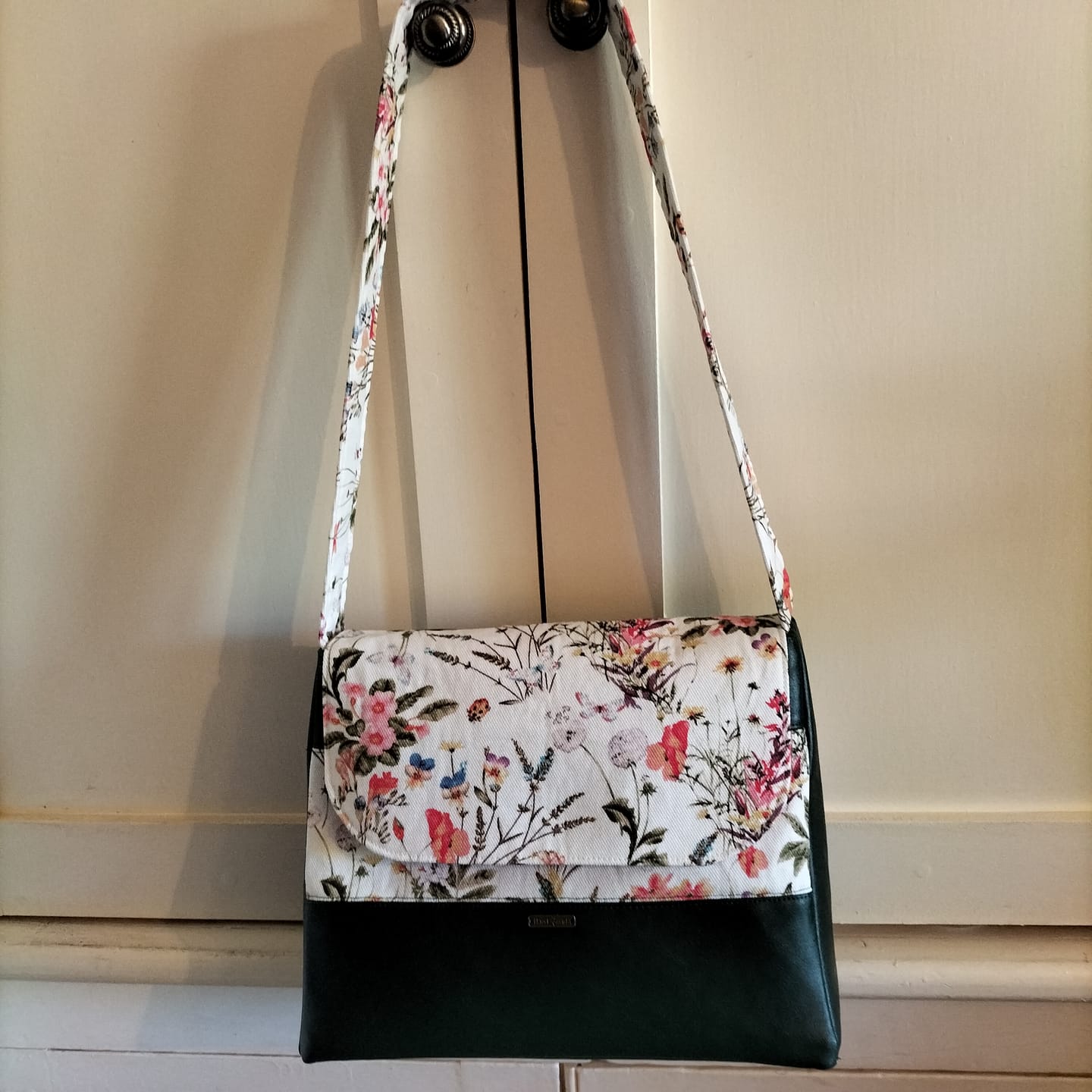 Customer photo review of Plain Upholstery Faux Leather Fabric