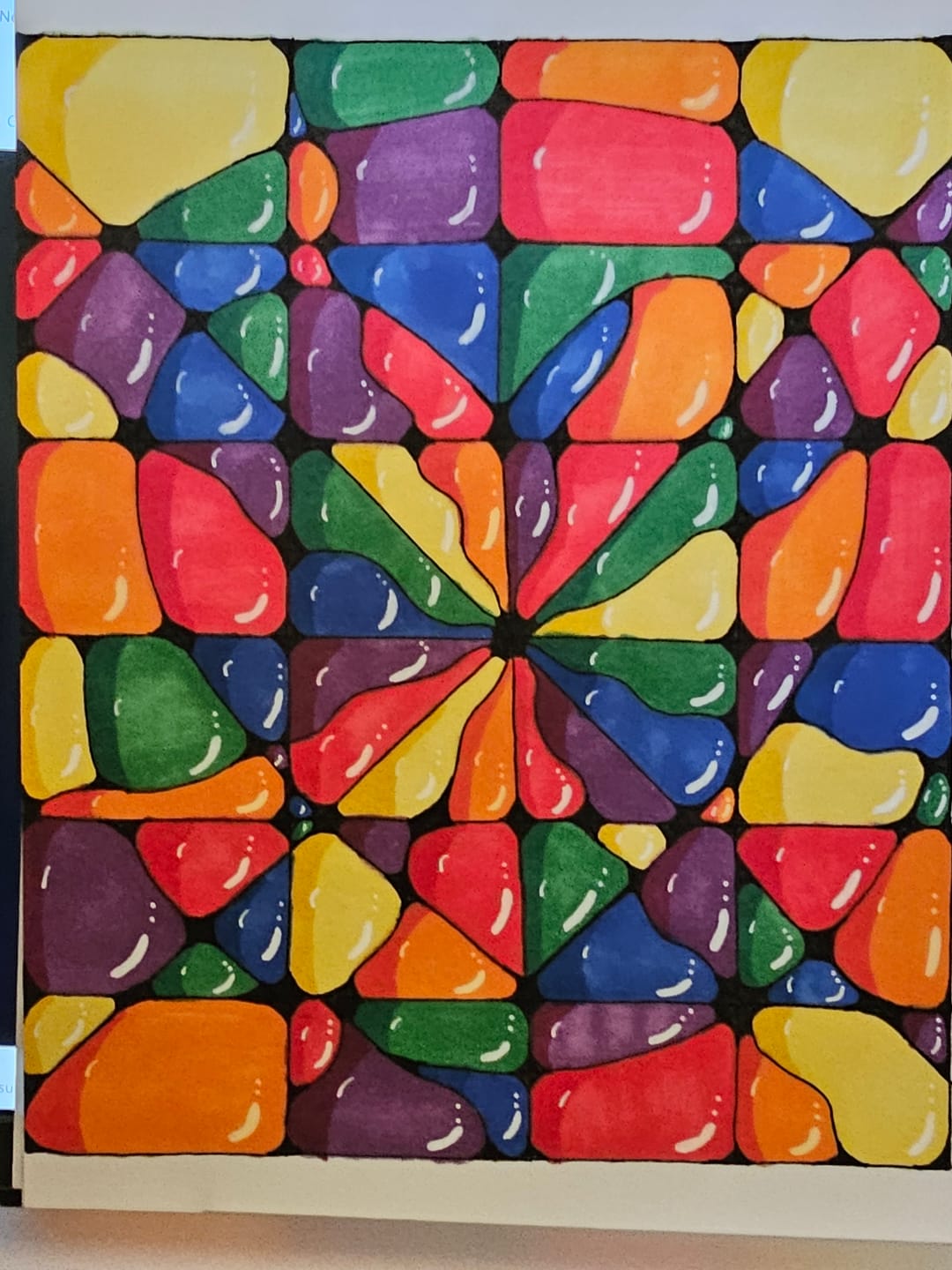 Customer photo review of Ohuhu Honolulu 24 Basic Colors Dual Tips Alcohol Art Markers (New Color Codes)