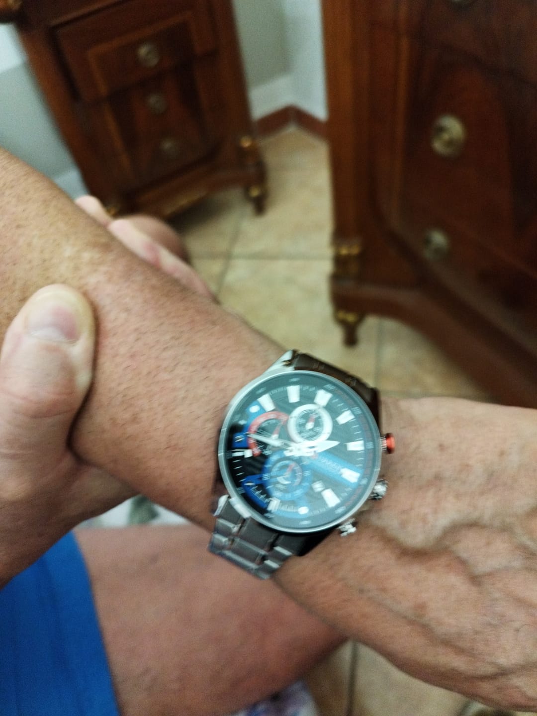 Customer photo review of Curren Ambasador® orologio uomo acciaio
