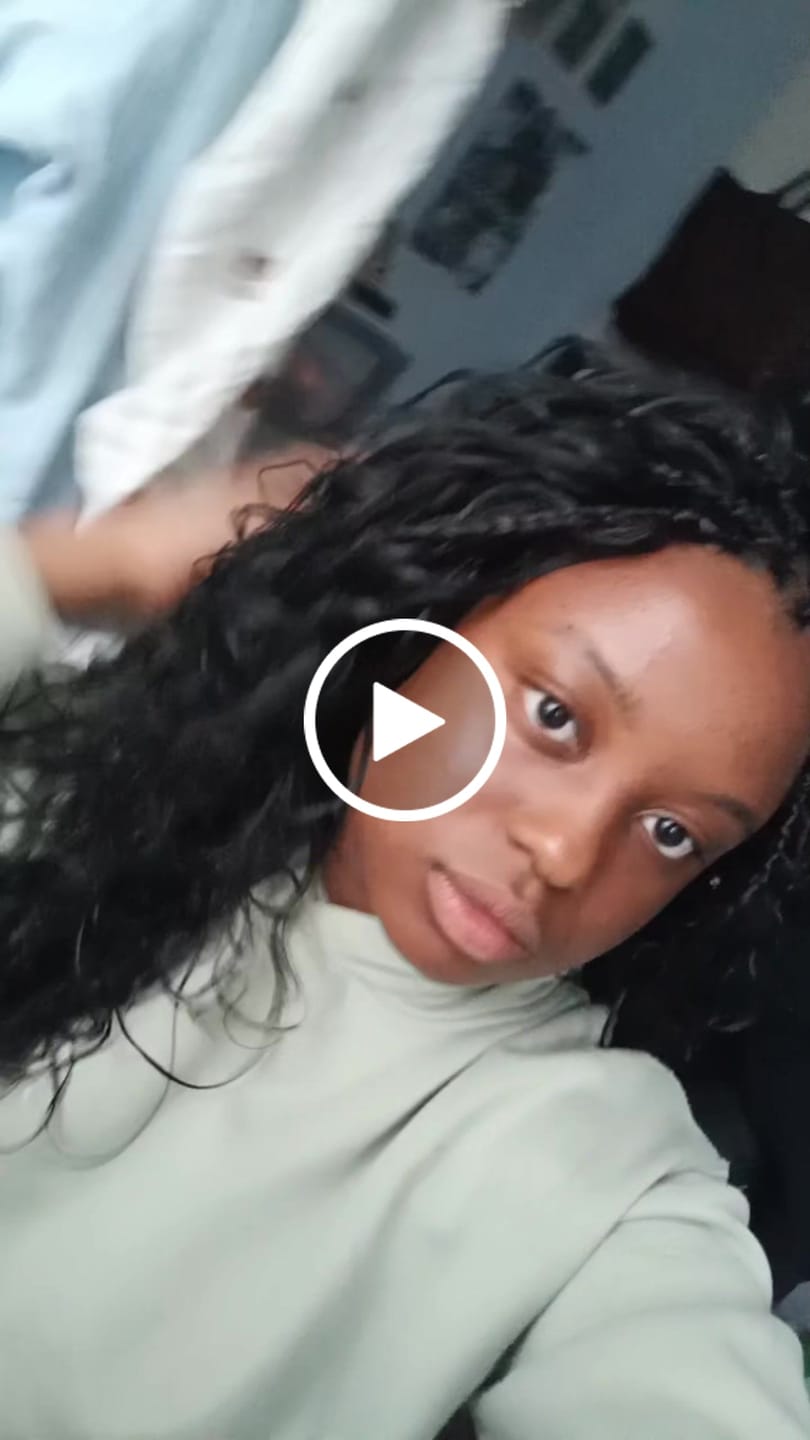 Customer video review of Silky Straight Bulk Hair Extensions for Braiding