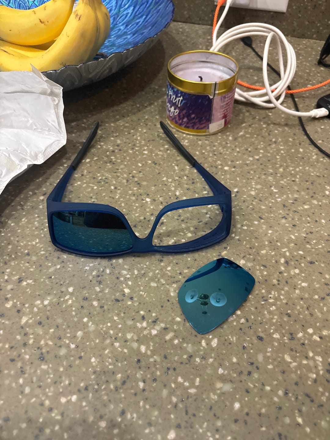 Customer photo review of OverShade™ Polarized Fit-Over Sunglasses