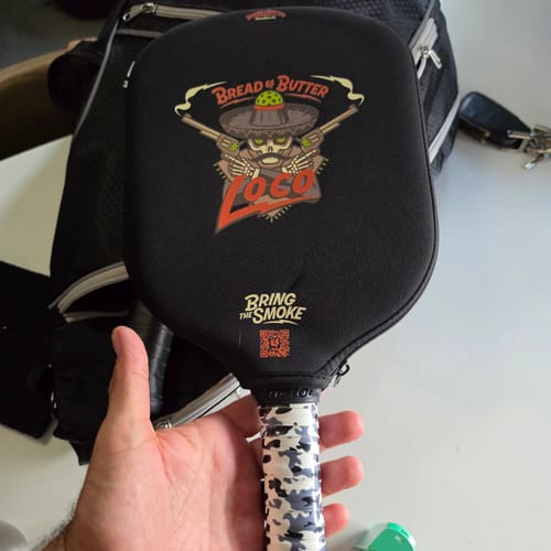 Customer photo review of The Loco 16mm Pickleball Paddle- Standard