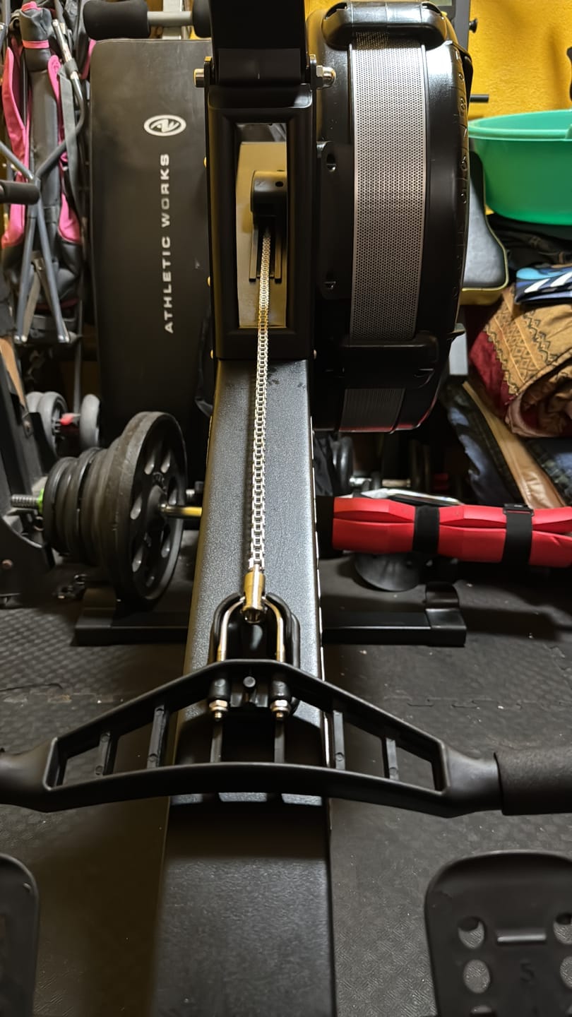 Customer photo review of IRONSIDE Combat Rower